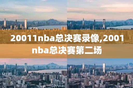 20011nba总决赛录像,2001nba总决赛第二场