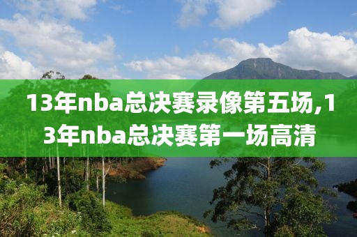 13年nba总决赛录像第五场,13年nba总决赛第一场高清