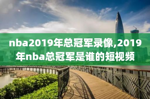 nba2019年总冠军录像,2019年nba总冠军是谁的短视频