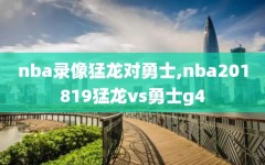 nba录像猛龙对勇士,nba201819猛龙vs勇士g4