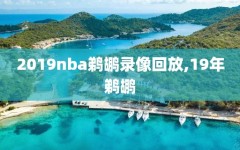2019nba鹈鹕录像回放,19年鹈鹕
