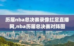 历届nba总决赛录像红足直播网,nba历届总决赛对阵图