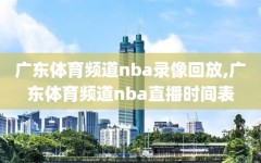 广东体育频道nba录像回放,广东体育频道nba直播时间表