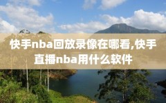 快手nba回放录像在哪看,快手直播nba用什么软件